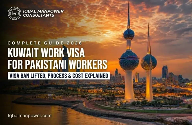 Process, and cost for Pakistani workers
