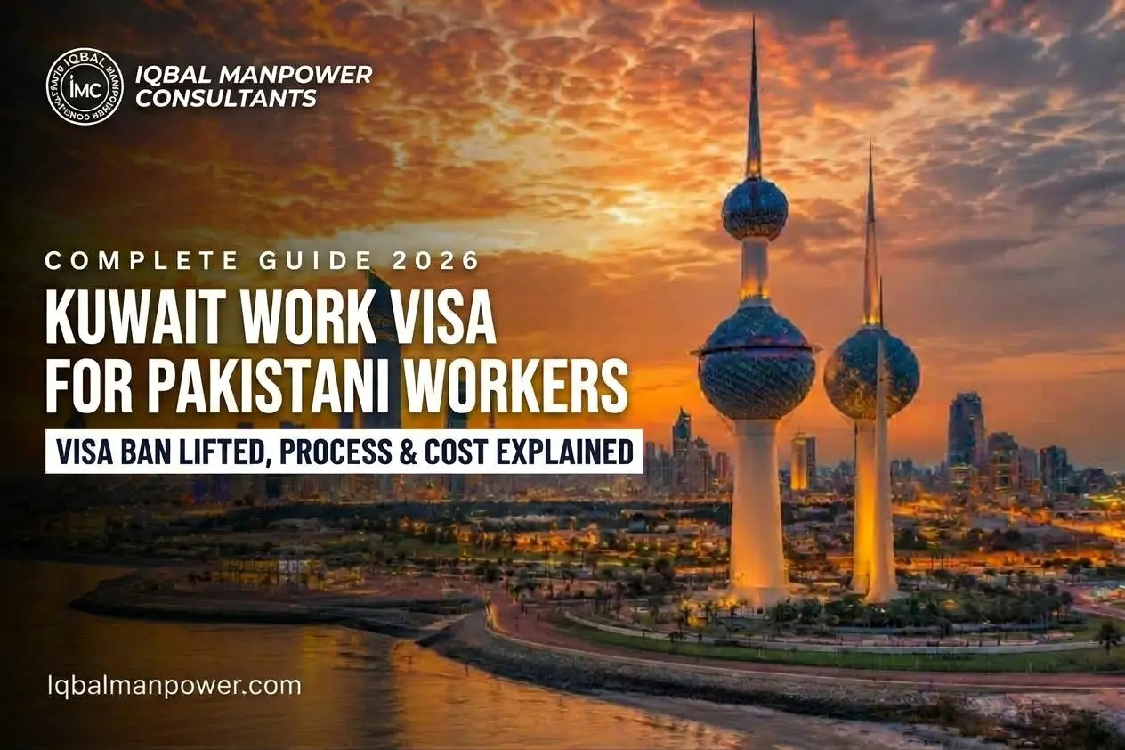Process, and cost for Pakistani workers